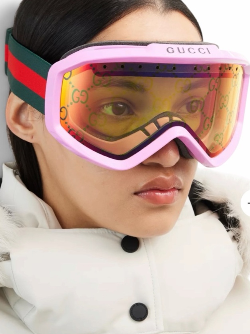 Gucci Pink Ski Goggles NWT Model GG1210s